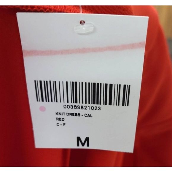 NWT Forever 21 Red Off Shoulder Dress Medium - Picture 6 of 7